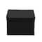 Household Essentials Canvas Storage Boxes with Lids, 2ct.